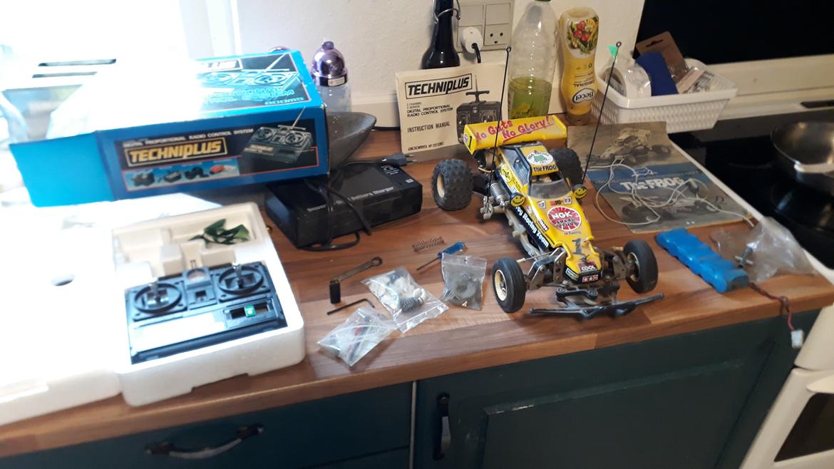 Buggy Tamiya The Frog (58041) billede 5