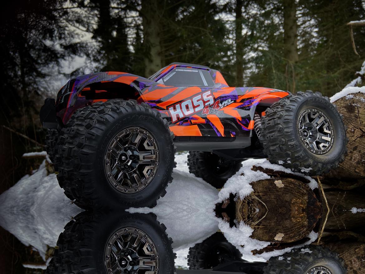 Bil traxxas hoss 4x4 vxl billede 1