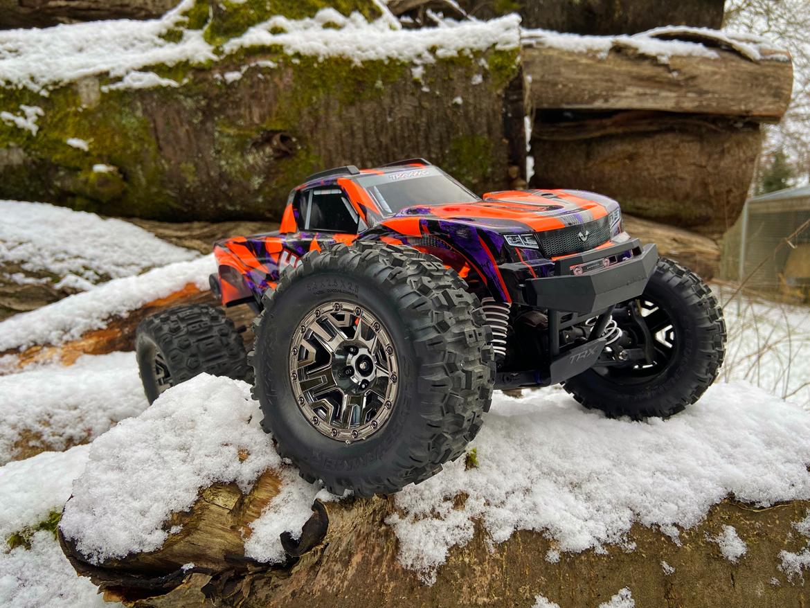 Bil traxxas hoss 4x4 vxl billede 3