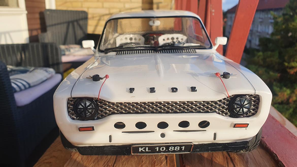 Bil Ford Escort Mk1 RS1600 på tamiya tt01 chassis. billede 1