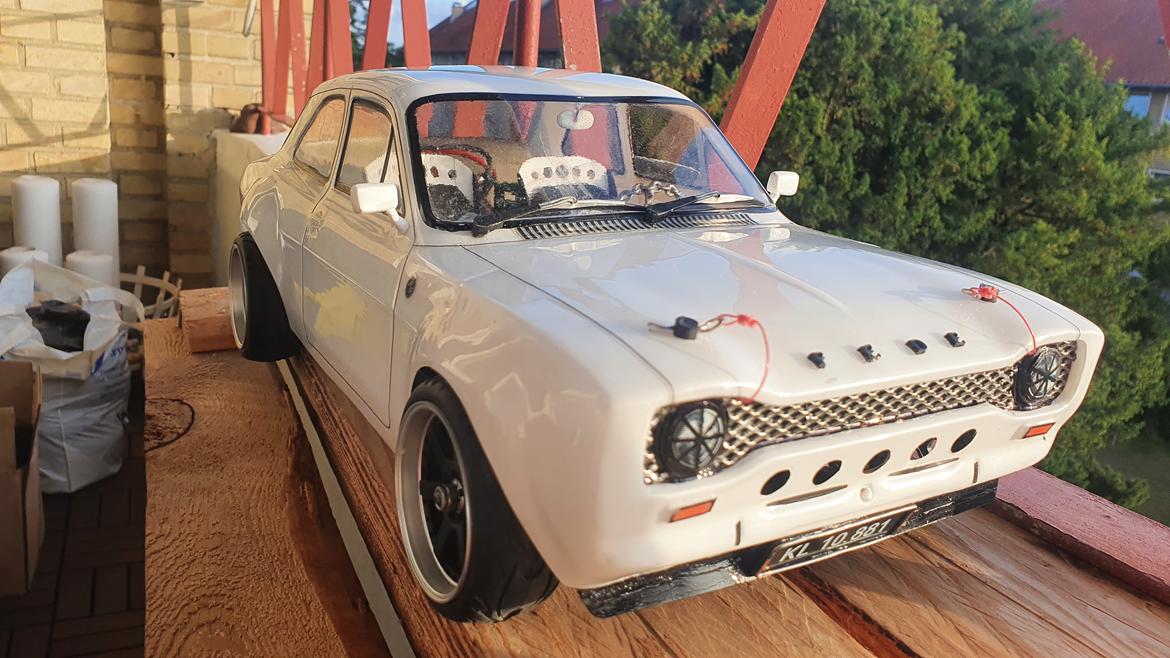 Bil Ford Escort Mk1 RS1600 på tamiya tt01 chassis. billede 2