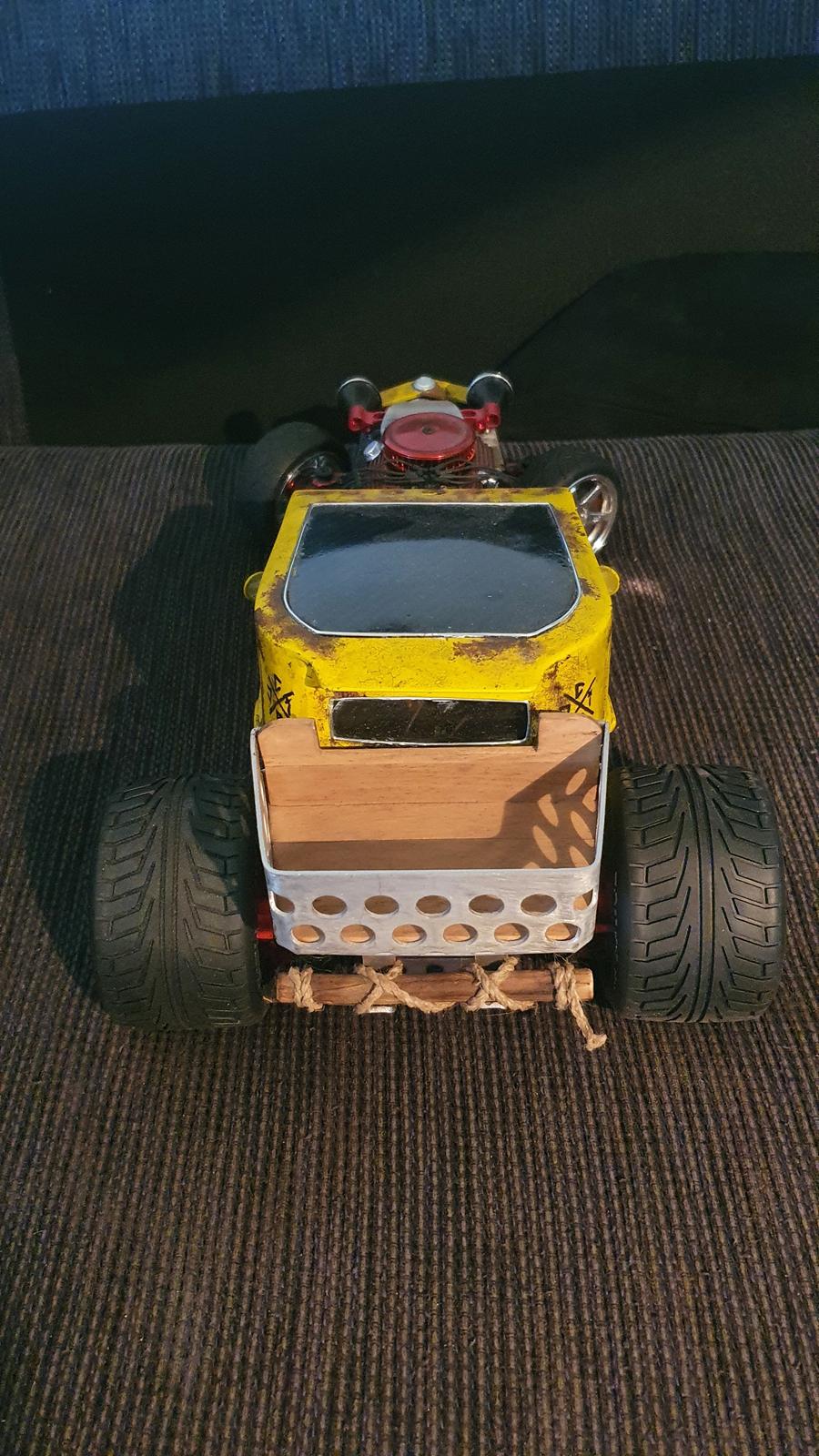 Bil Custom bygget fuld-alu RatRod baseret på tt01 billede 6