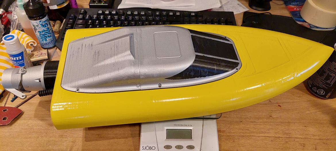 Båd 3d printet bashtec billede 2