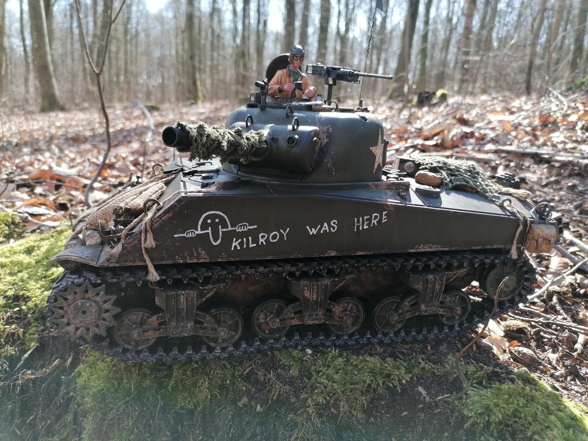 Militær Sherman M4 1/16 billede 8