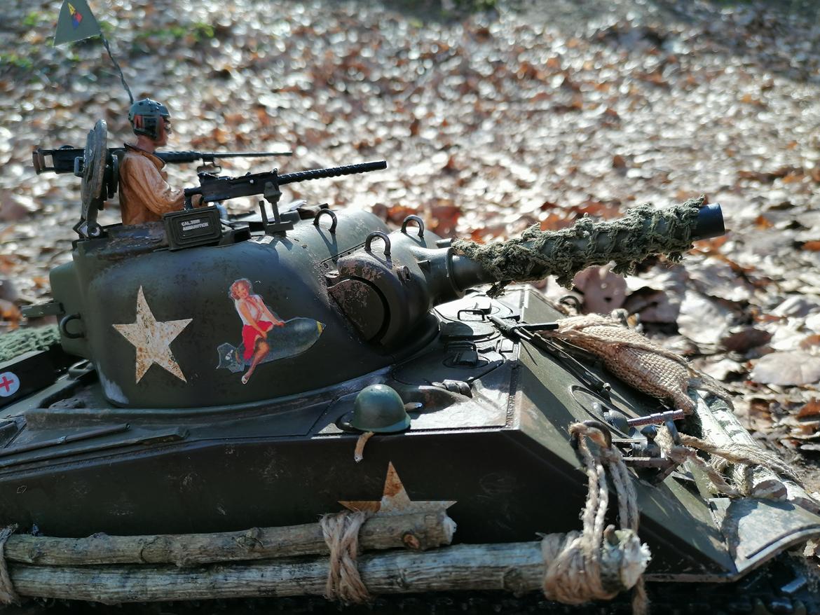 Militær Sherman M4 1/16 billede 5
