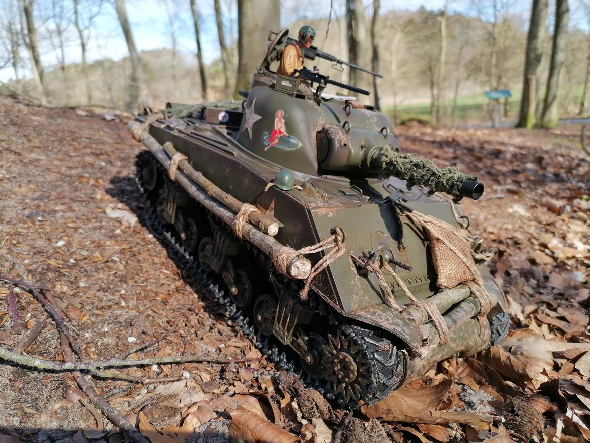 Militær Sherman M4 1/16 billede 3