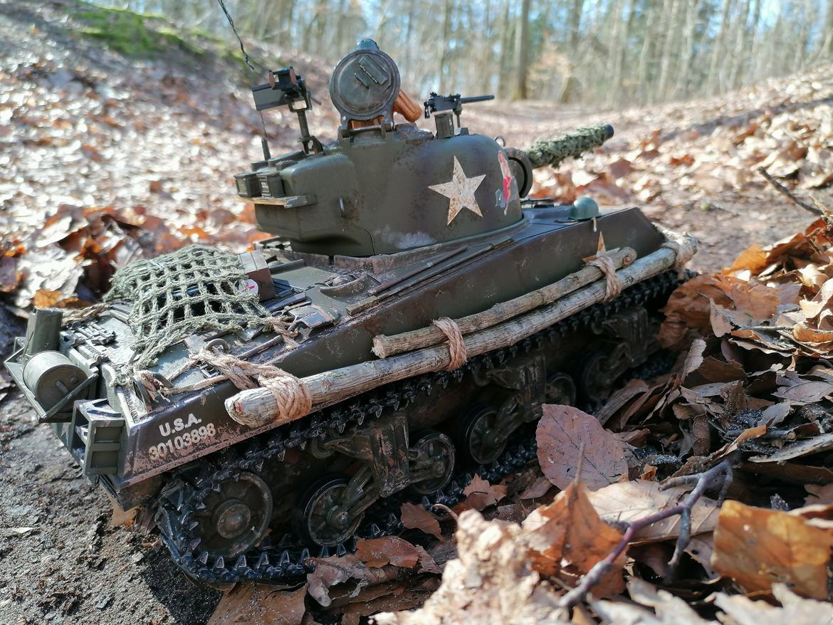 Militær Sherman M4 1/16 billede 6