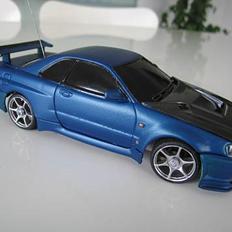 Bil Xmods Nissan Skyline R34 GT-R