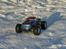 Bil HBX Bonzer Big Foot - Her holder HBX´en i sneen, som er dejlig trampet