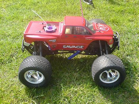 Truck HPI Savage 25 X Dogde Ram billede 4