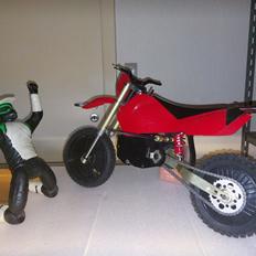 Motorcykel Unknown Red Dirt bike