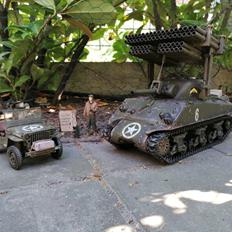 Militær Takom Jeep 1/16
