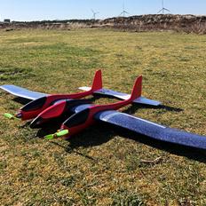 Fly Lidl Glider P-38 Lightning inspirerede.