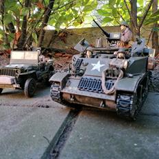 Militær Stuart T8 Recon 1/16