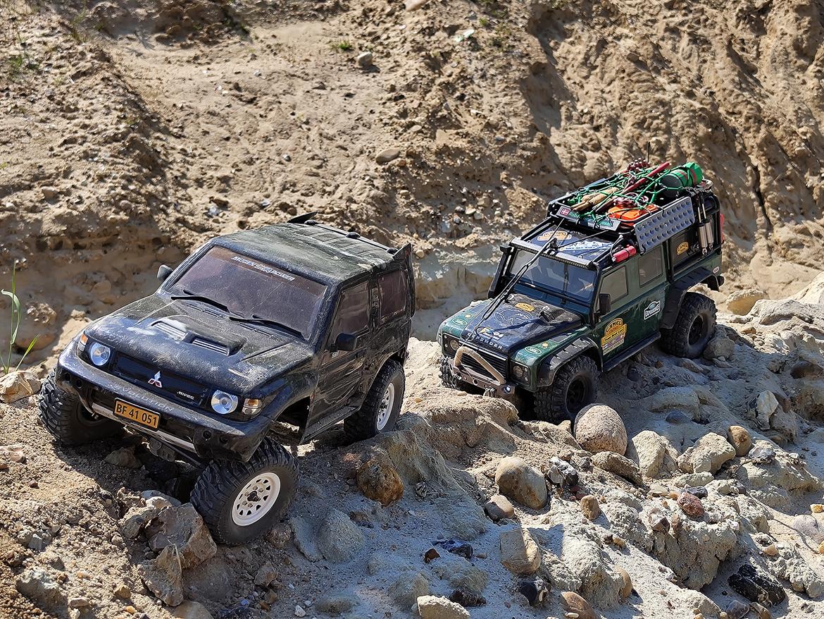 Off-Roader Axial Scx10 II Mitsubishi Pajero  billede 6