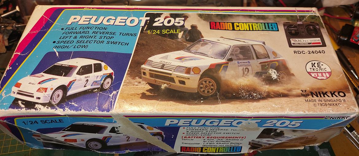 Bil Nikko peugeot 205 T16 billede 6