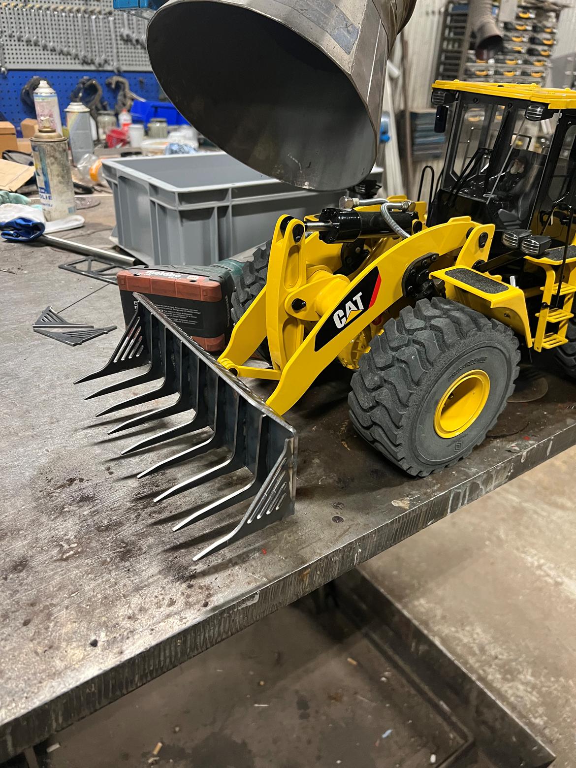 Maskiner XD Wa470 gummiged billede 8