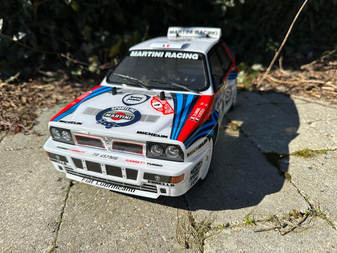 Bil Tamiya TT-02 Lancia Delta Integrale billede 4