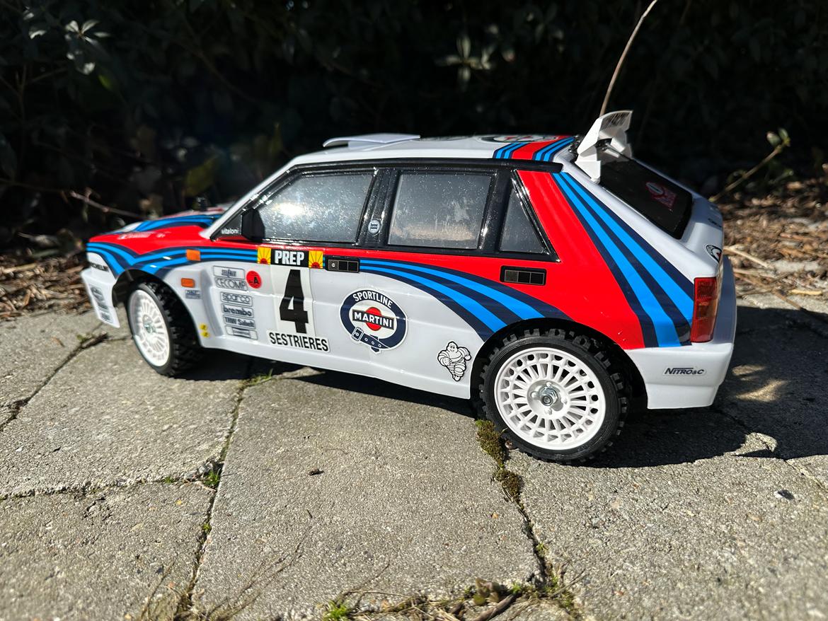 Bil Tamiya TT-02 Lancia Delta Integrale billede 7