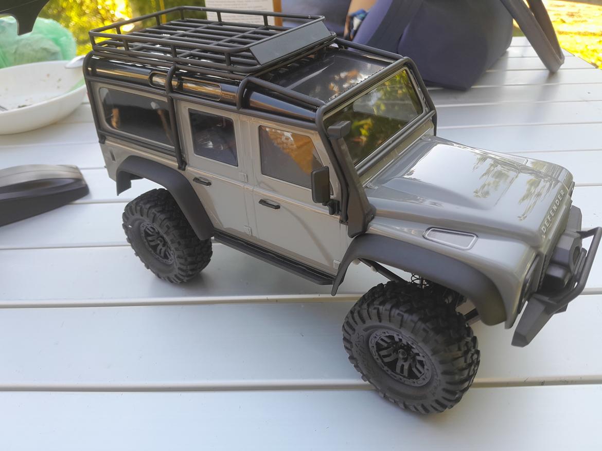 Off-Roader Traxas trx4m landrover billede 4