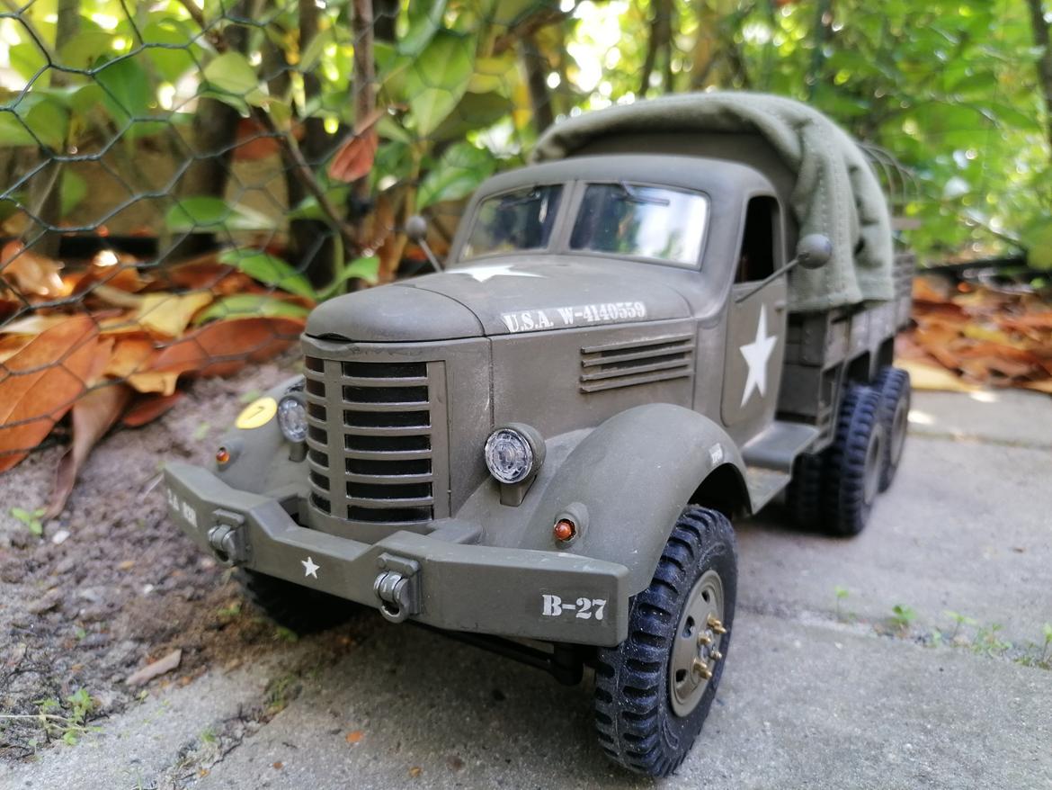 Militær US WWII Truck 1/16 (Solgt) billede 2