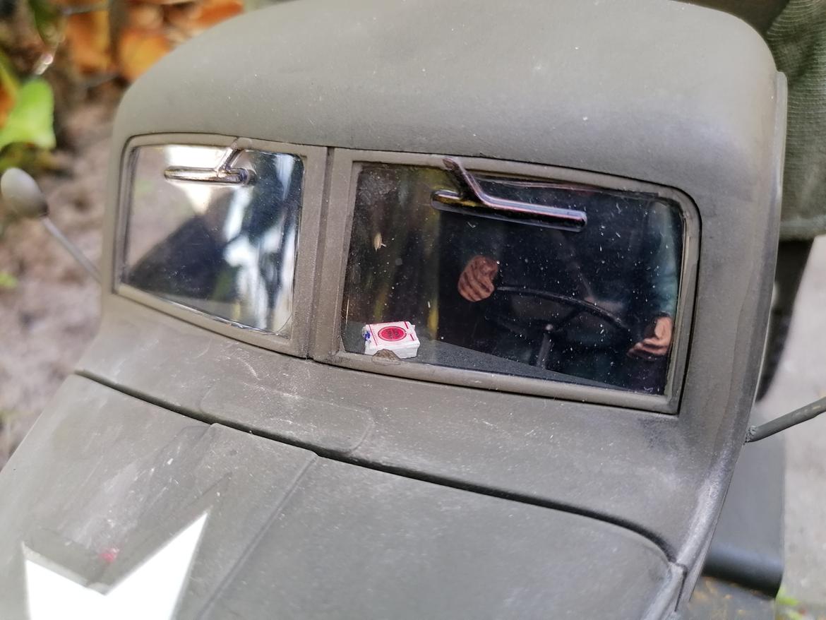 Militær US WWII Truck 1/16 (Solgt) billede 3