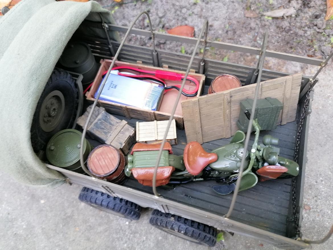 Militær US WWII Truck 1/16 (Solgt) billede 16