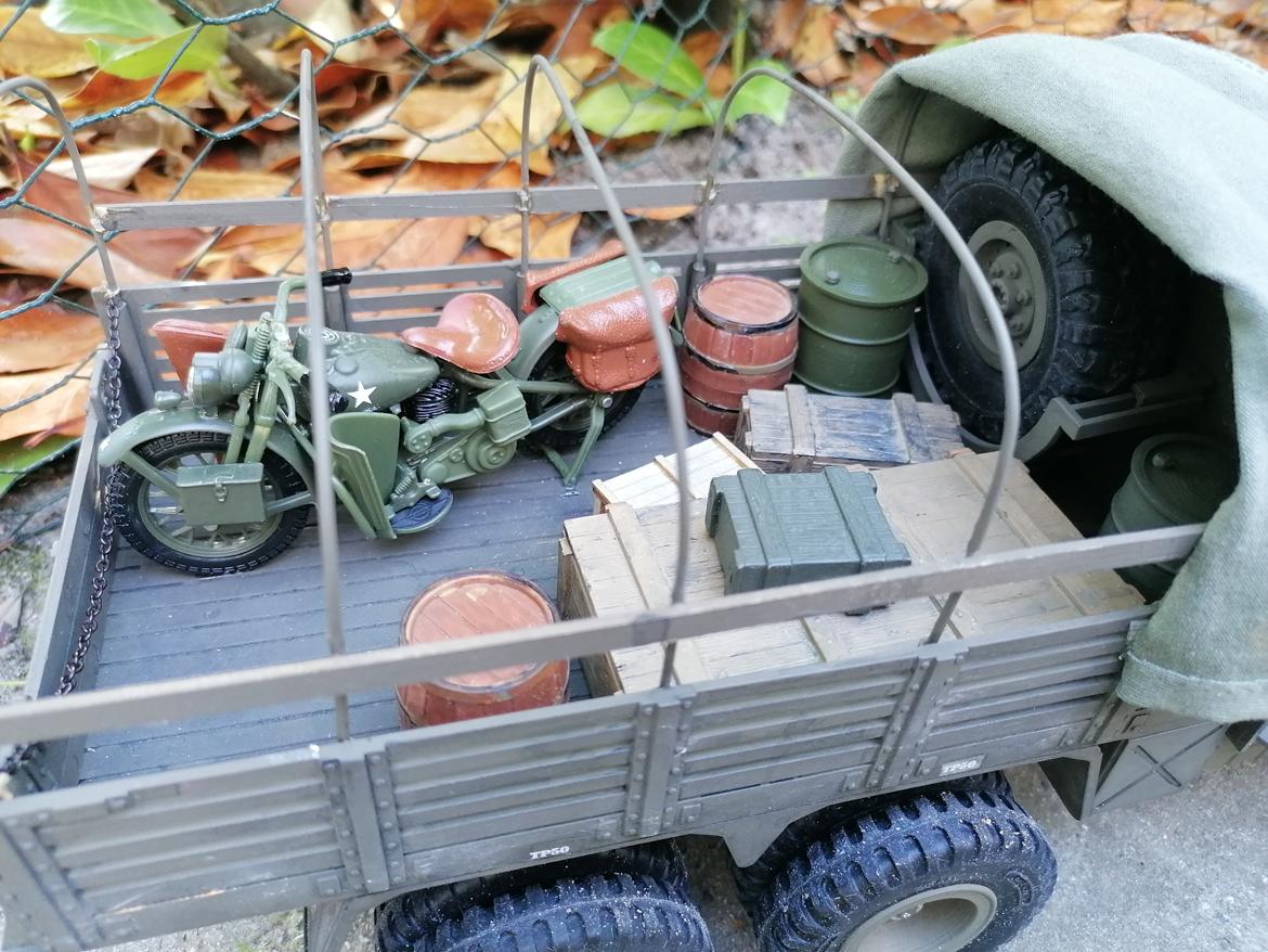 Militær US WWII Truck 1/16 (Solgt) billede 13
