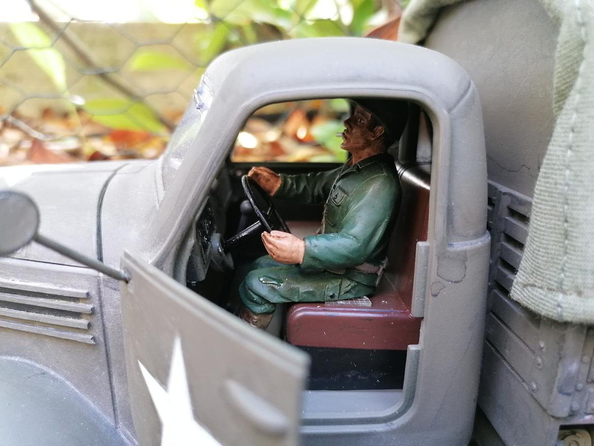 Militær US WWII Truck 1/16 (Solgt) billede 5