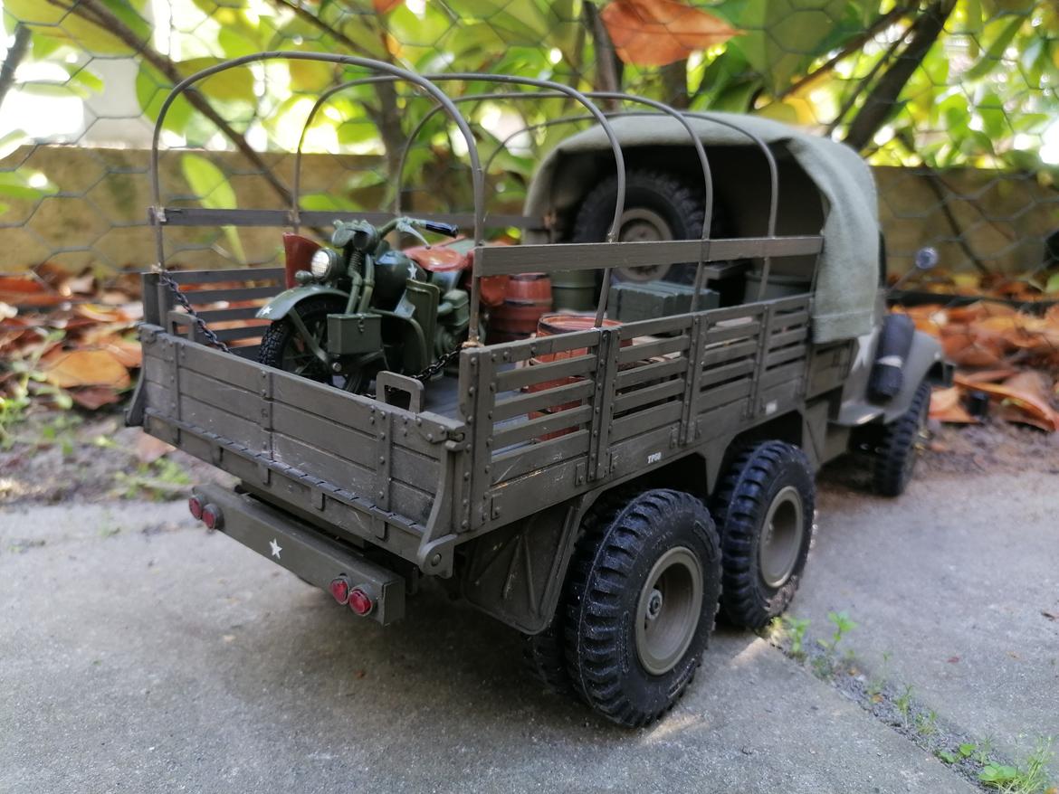 Militær US WWII Truck 1/16 (Solgt) billede 10