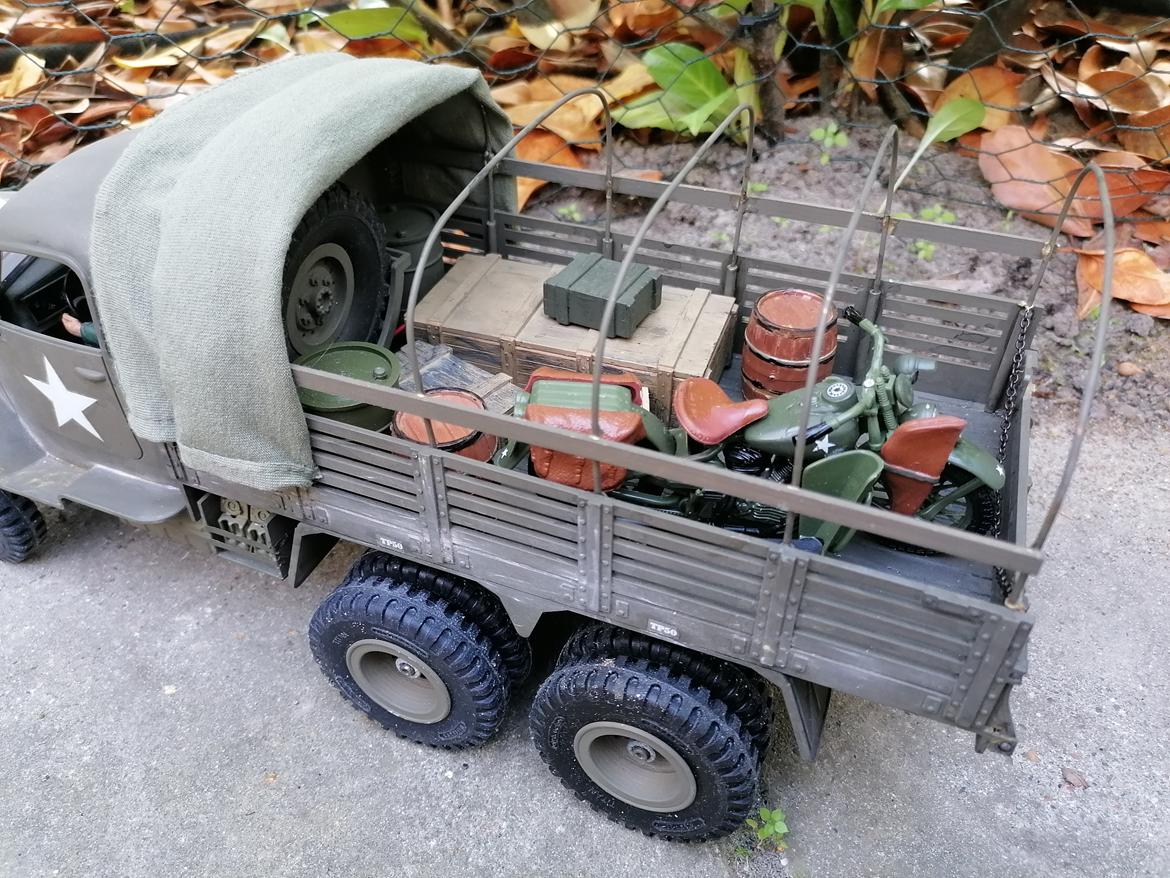 Militær US WWII Truck 1/16 (Solgt) billede 15