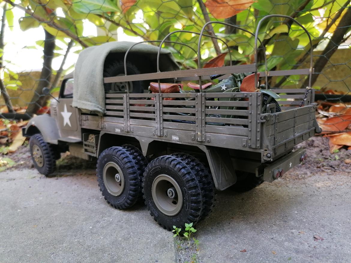 Militær US WWII Truck 1/16 (Solgt) billede 9