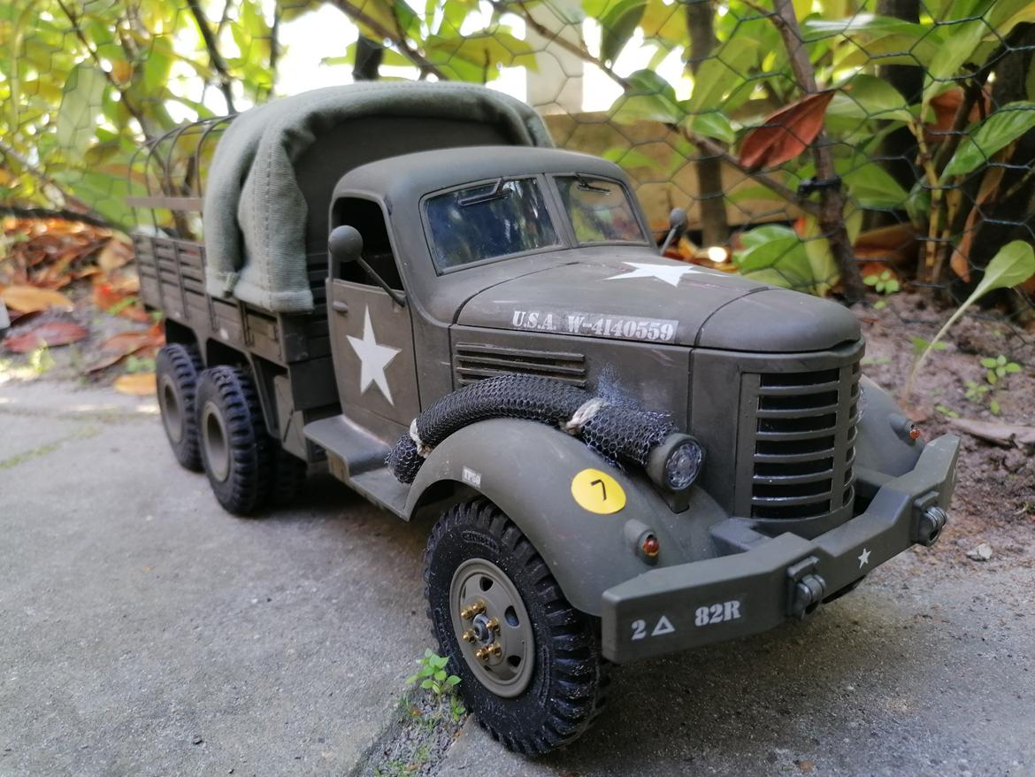Militær US WWII Truck 1/16 (Solgt) billede 12