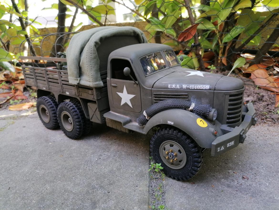 Militær US WWII Truck 1/16 (Solgt) billede 11