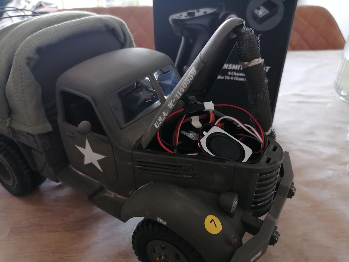 Militær US WWII Truck 1/16 (Solgt) billede 18