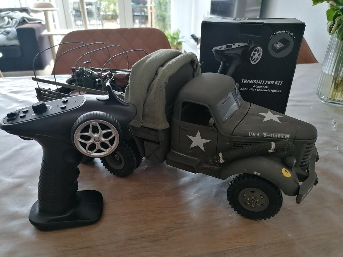 Militær US WWII Truck 1/16 (Solgt) billede 17