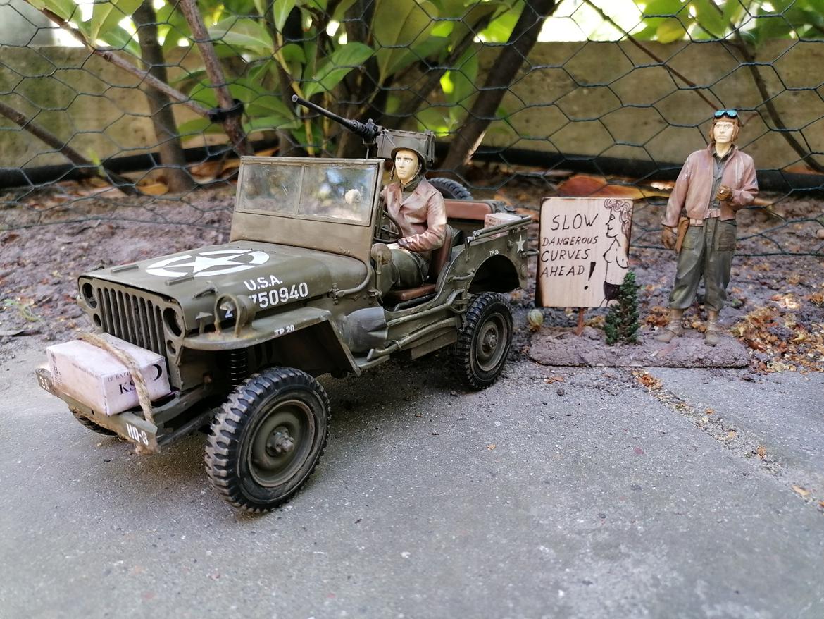 Militær Takom Jeep 1/16 billede 1