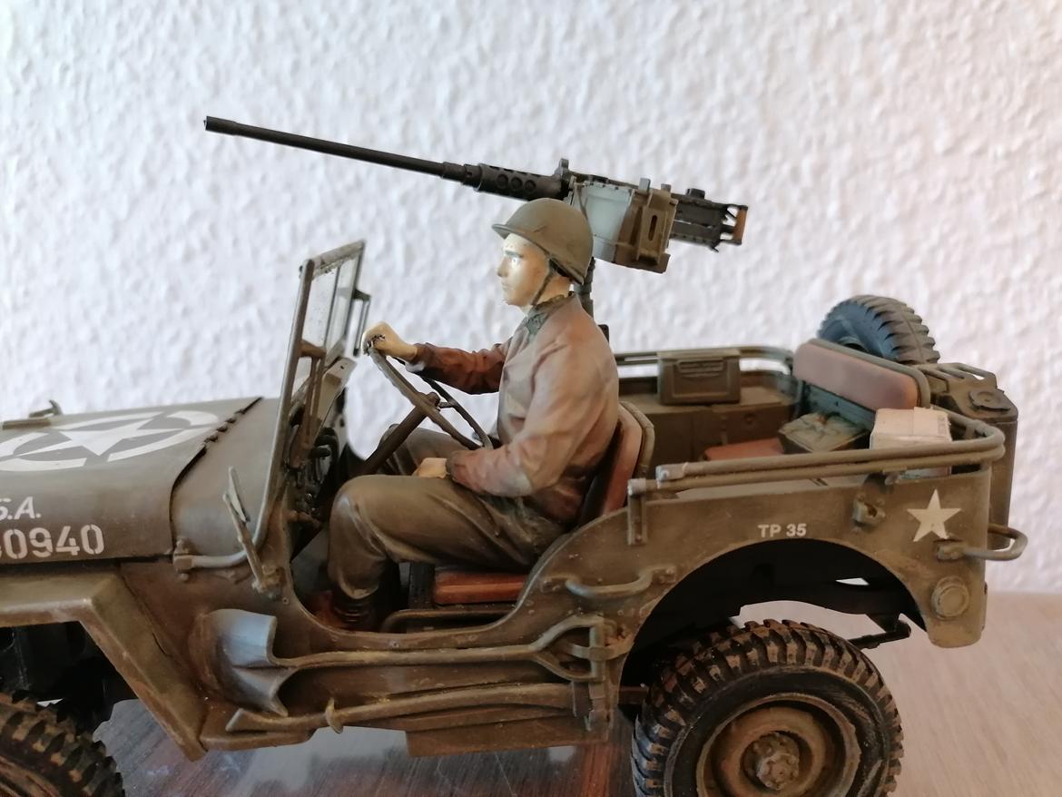 Militær Takom Jeep 1/16 billede 15