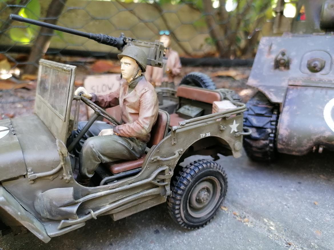 Militær Takom Jeep 1/16 billede 12