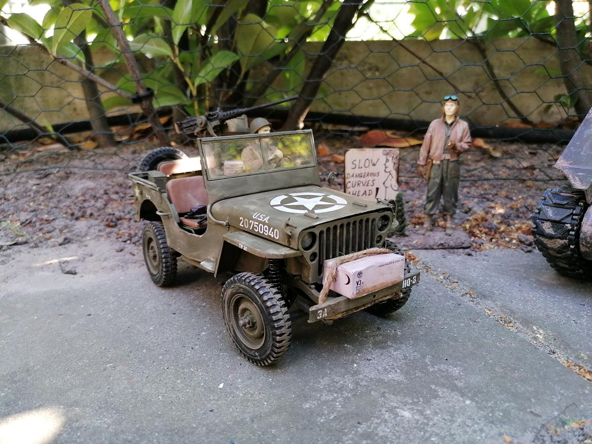 Militær Takom Jeep 1/16 billede 4