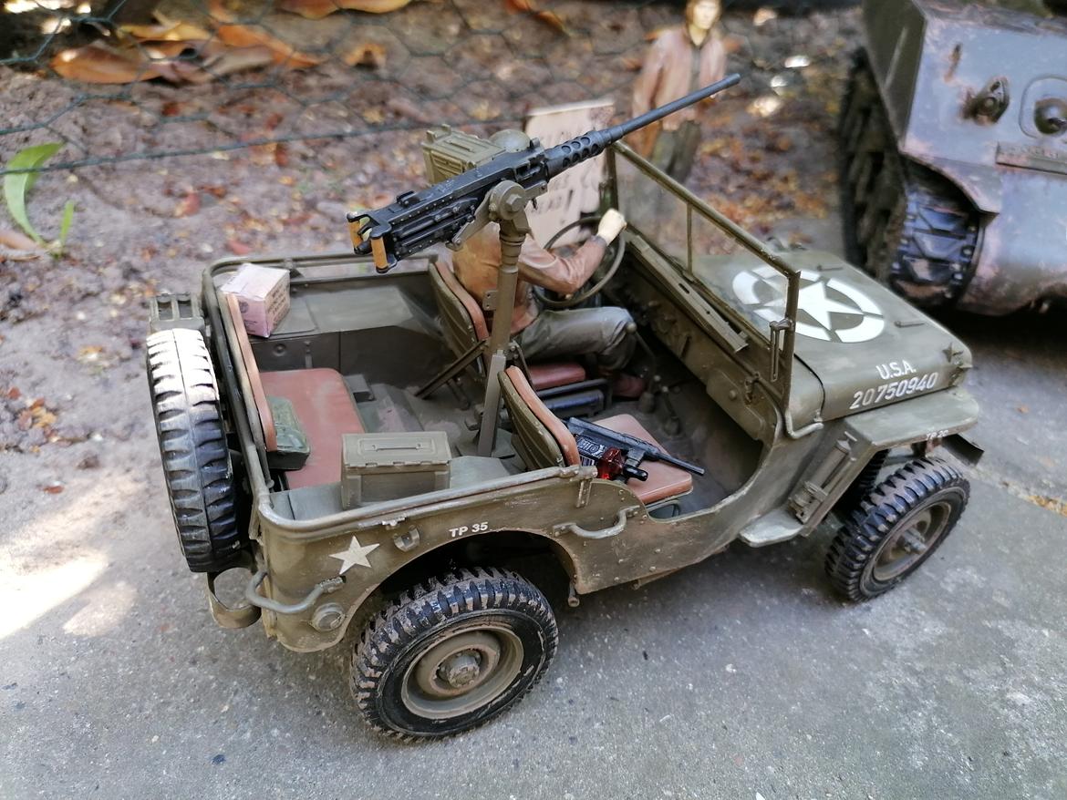 Militær Takom Jeep 1/16 billede 8