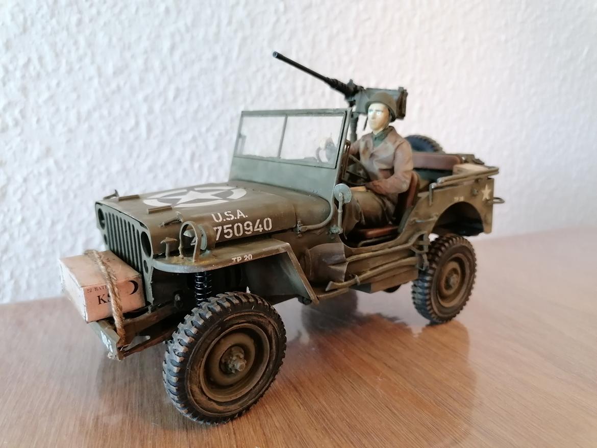 Militær Takom Jeep 1/16 billede 13