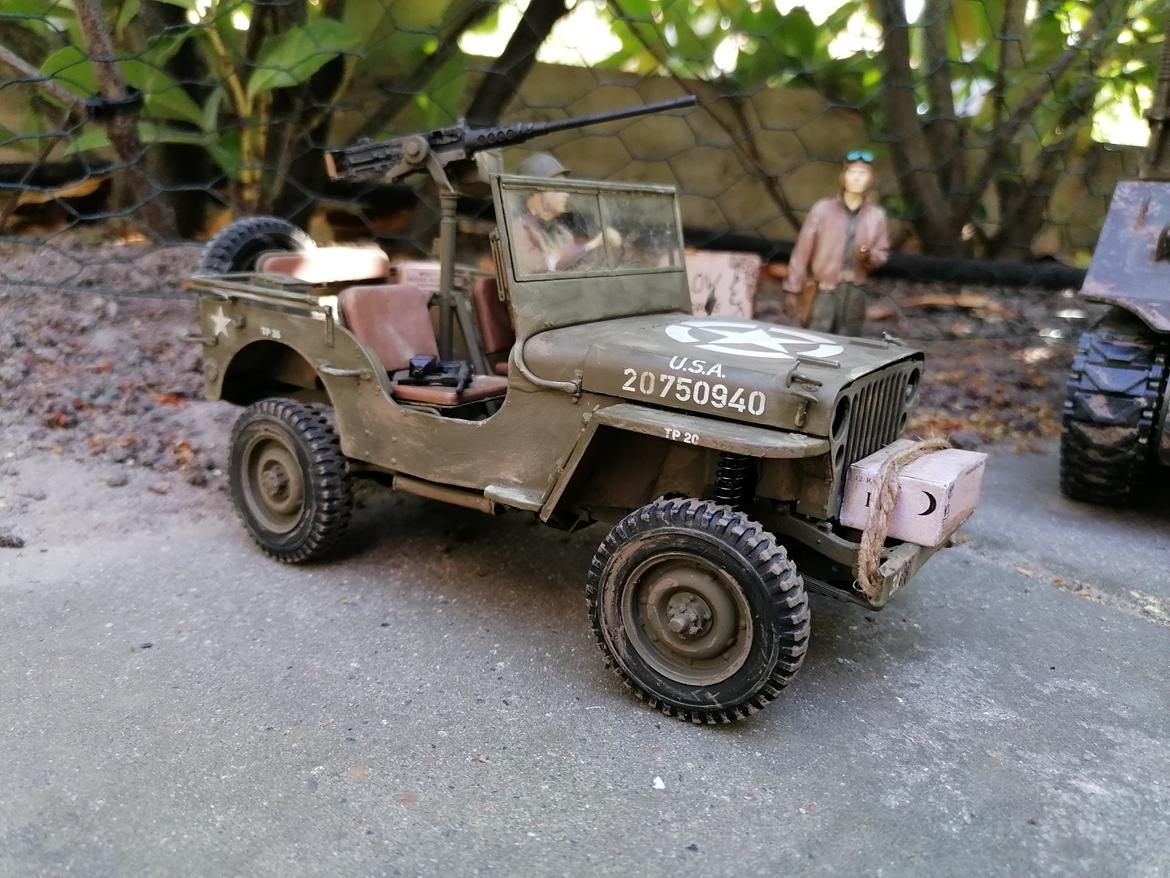 Militær Takom Jeep 1/16 billede 5