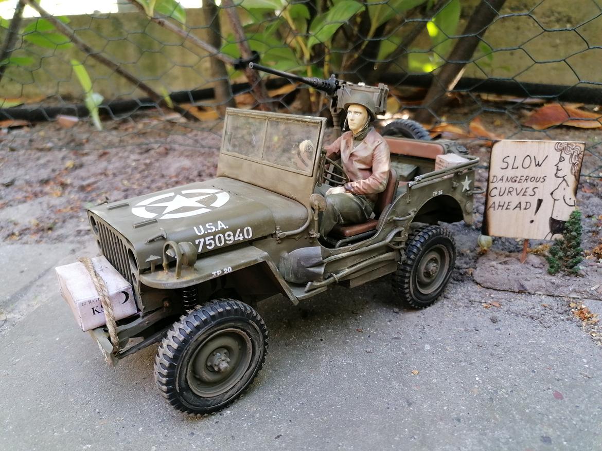 Militær Takom Jeep 1/16 billede 2