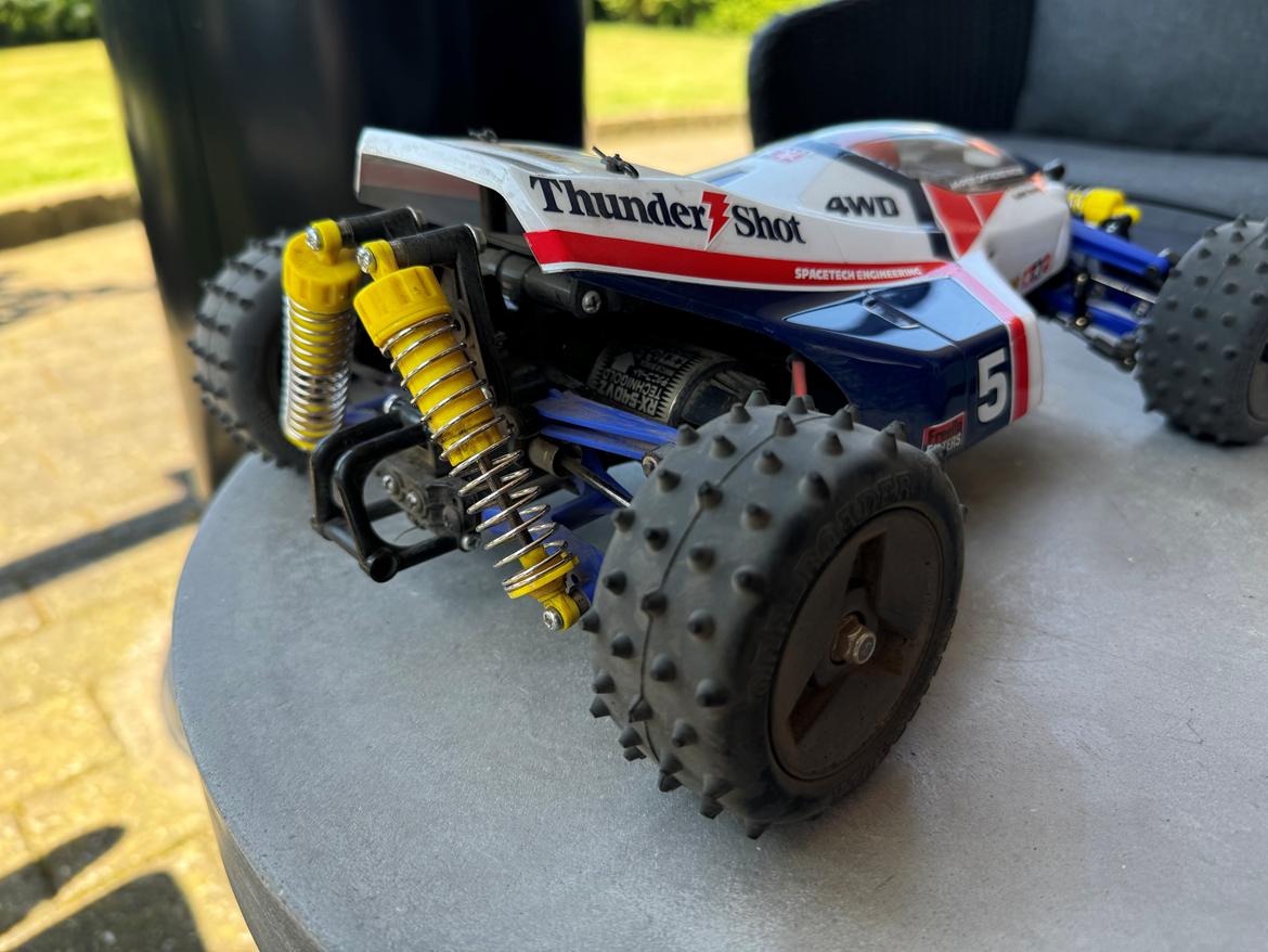 Buggy Tamiya Thunder Shot 1987 re re  billede 6