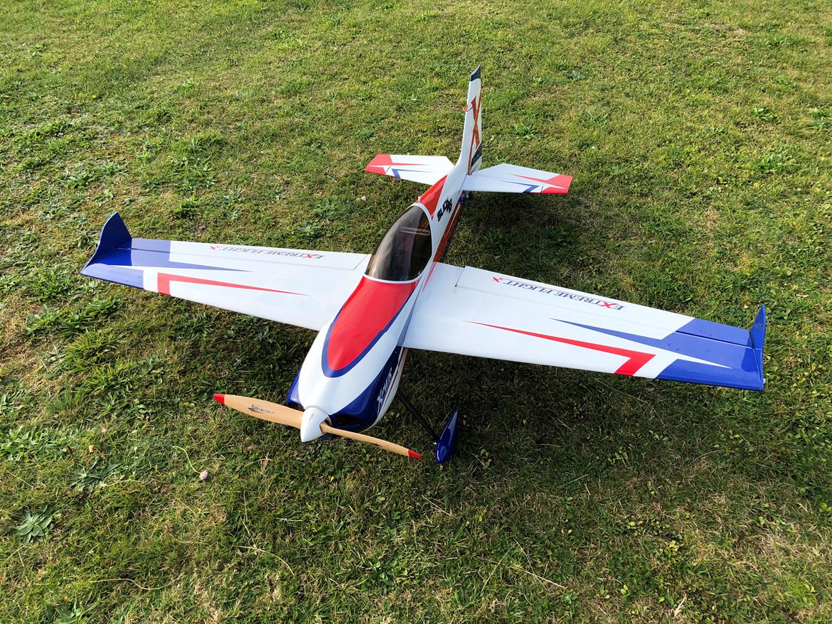 Fly Slick 580 60" V2  3D Hobby Shop - Færdig samlet klar til første tur billede 1