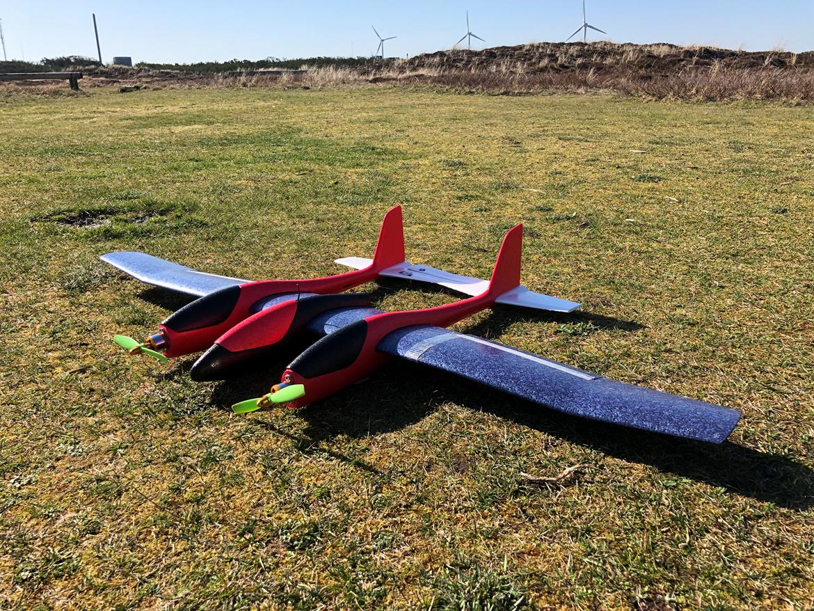 Fly Lidl Glider P-38 Lightning inspirerede. - Klar til første tur billede 2