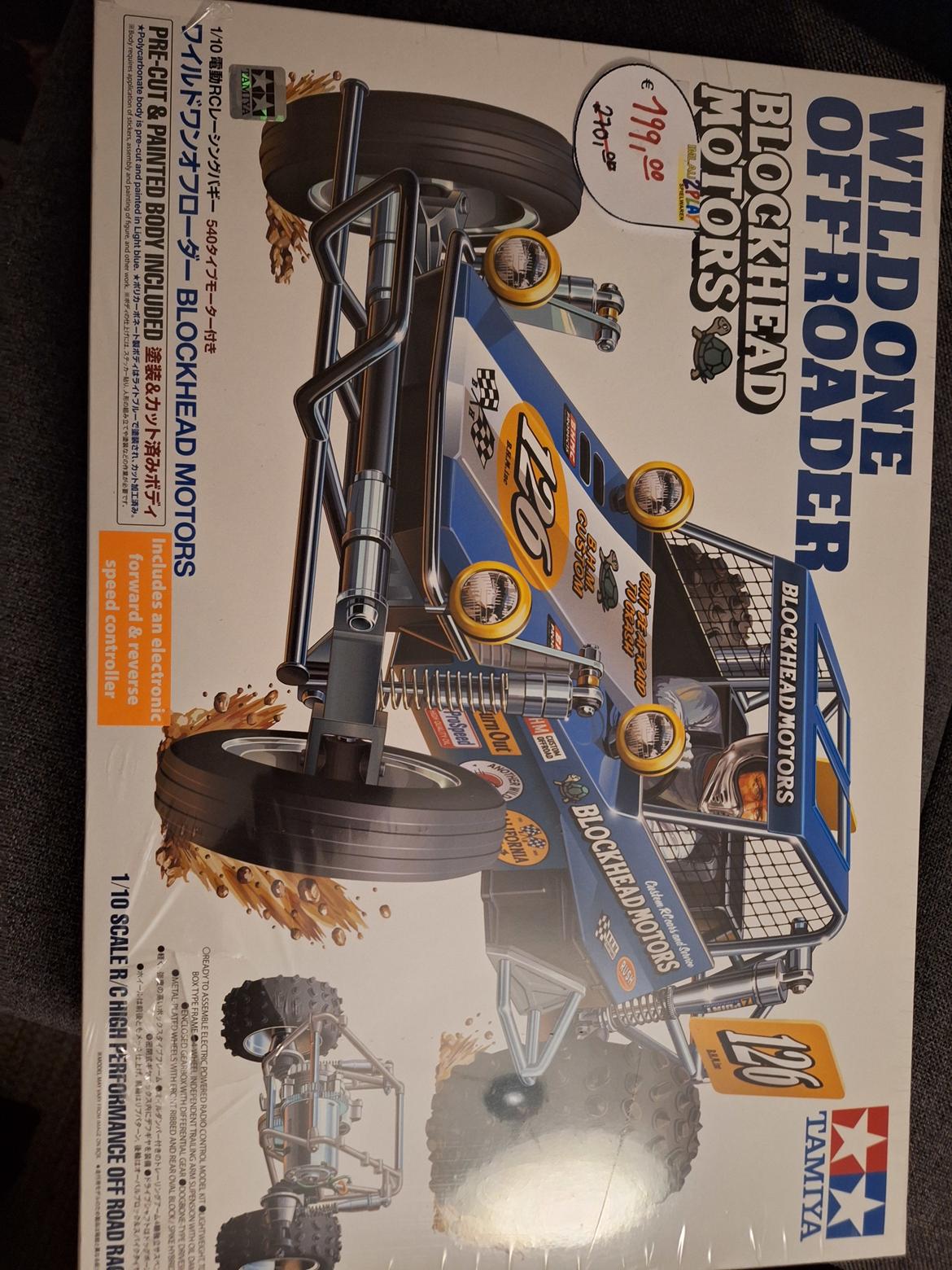 Off-Roader Tamiya wild one blockhead billede 11