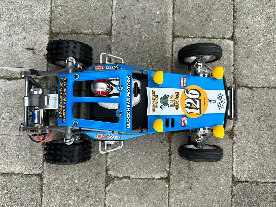 Buggy Tamiya Wild One Blockhead edt. billede 8