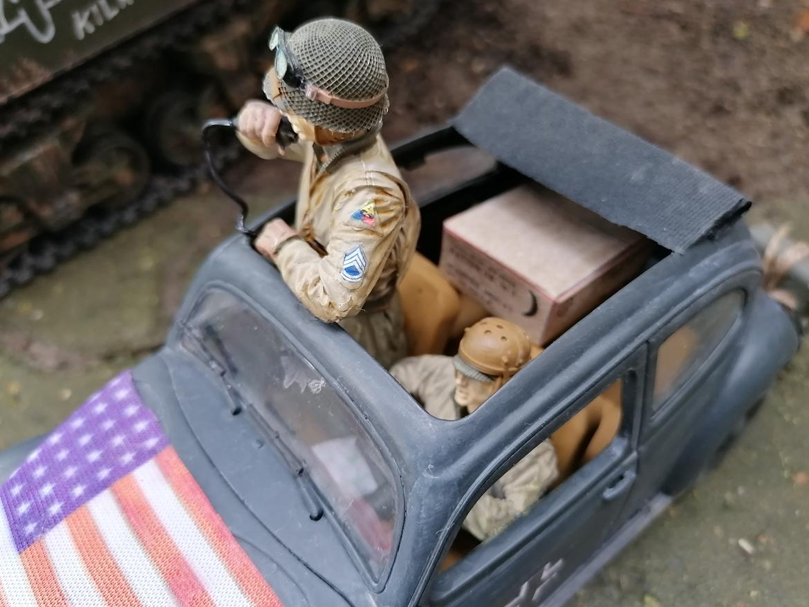 Militær Captured Type87 Kommandeurwagen 1/16 billede 9